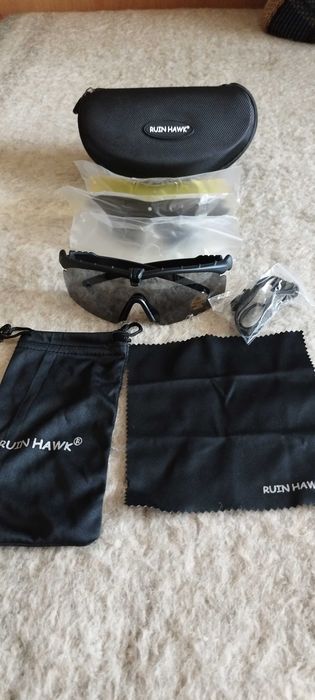 Ochelari soare/ kit Protectie Balistica RUIN HAWK