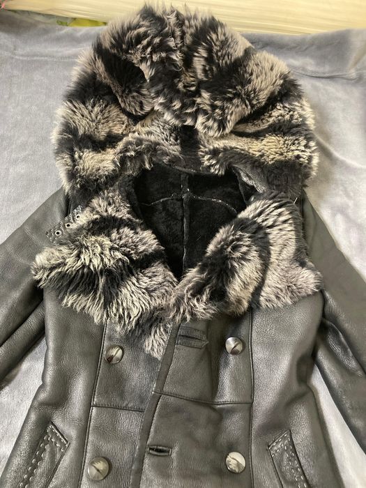Продается кожанная дубленка