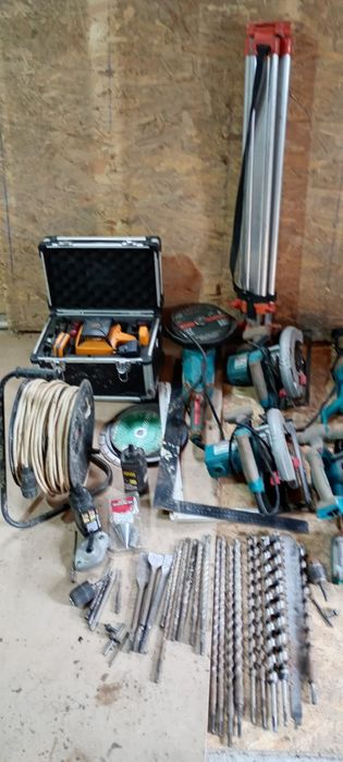 Vând Laser,circulare, ,burghiuri