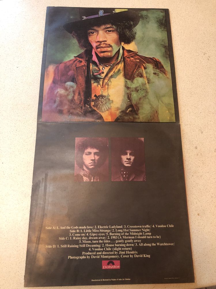 Jimi Hendrix ,Electric ladyland,album vinil LP dublu