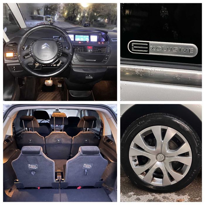 Citroen C4  Grand Picasso 2.0 HDI  6+1 места EXCLUSIVE нов внос ЛИЗИНГ