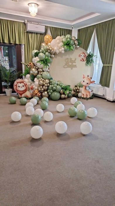 Arcada de baloane Aranjamente botez Photocorner Decor evenimente