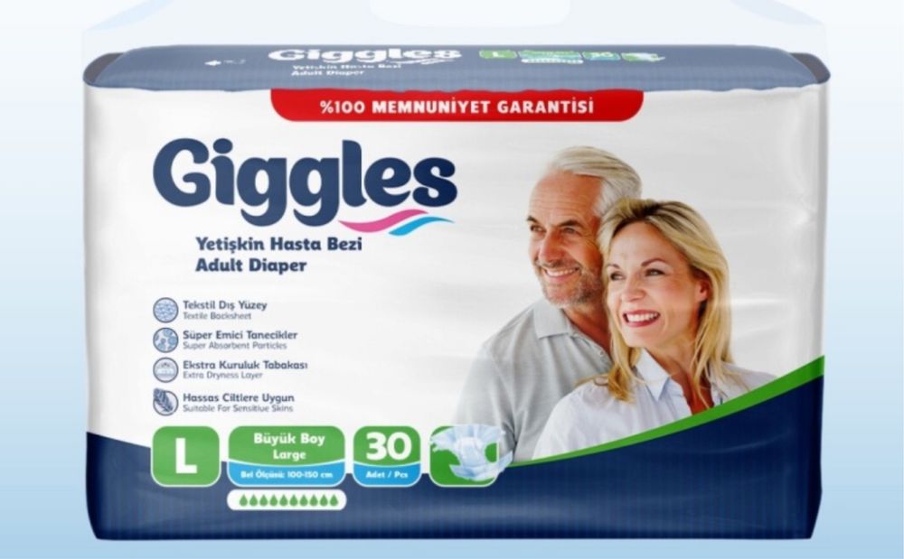Взрослые подгузники Турция Giggles