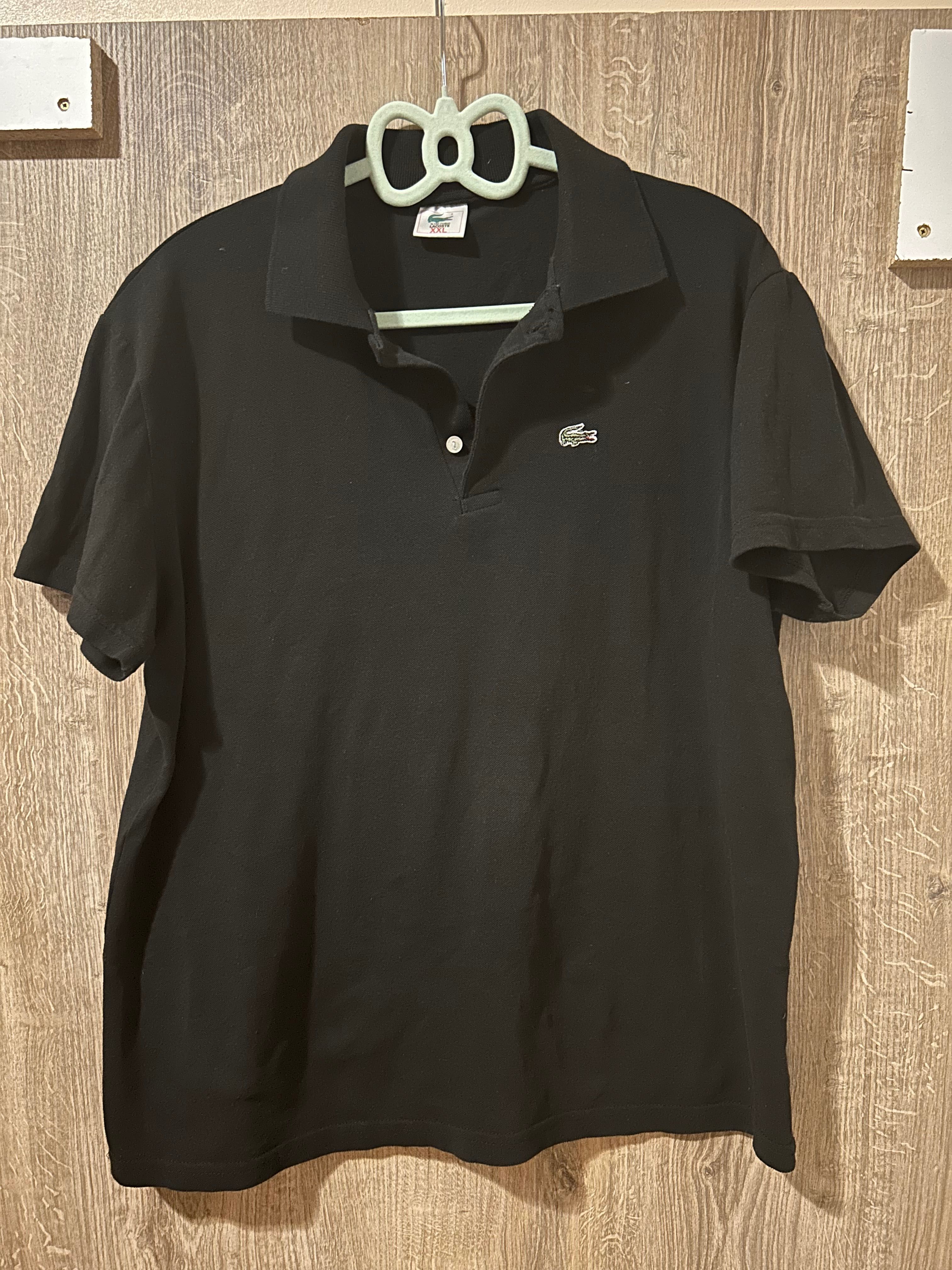 Lacoste черна мъжка тениска