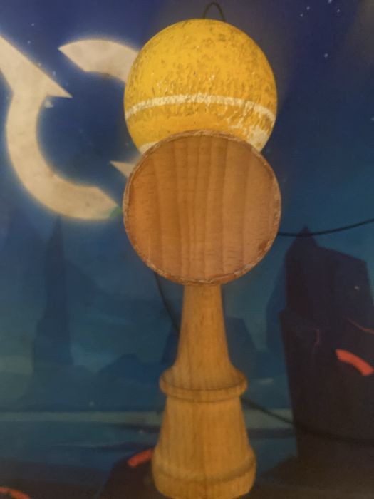 Vand kendama broken shape cu tama anti skid 2.0