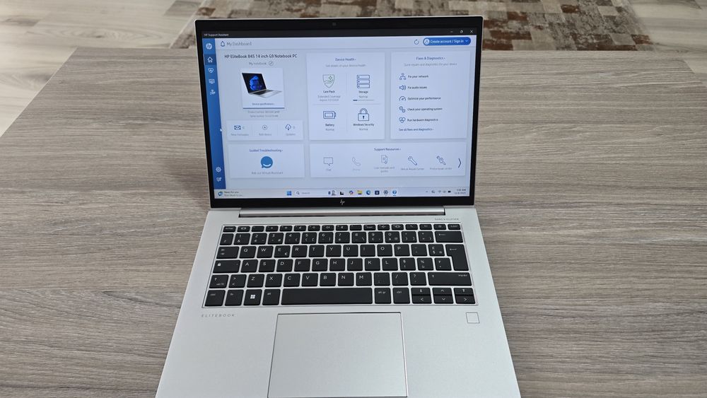 Laptop Hp ElteBook 845G9 AMD Ryzen5 PRO6650U,8Gb, ssd 256GB, 14.1WUXGA
