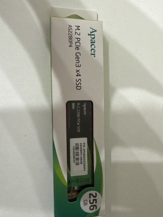 M2 nvme ssd apacer 256gb