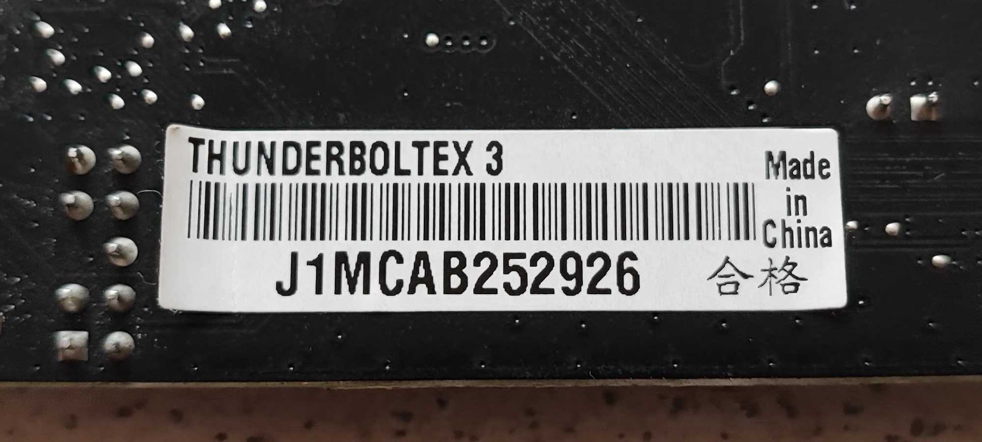 Placa de extensie Asus ThunderboltEX 3