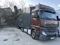 Camion Actros bdf ,remorca si containere xxl