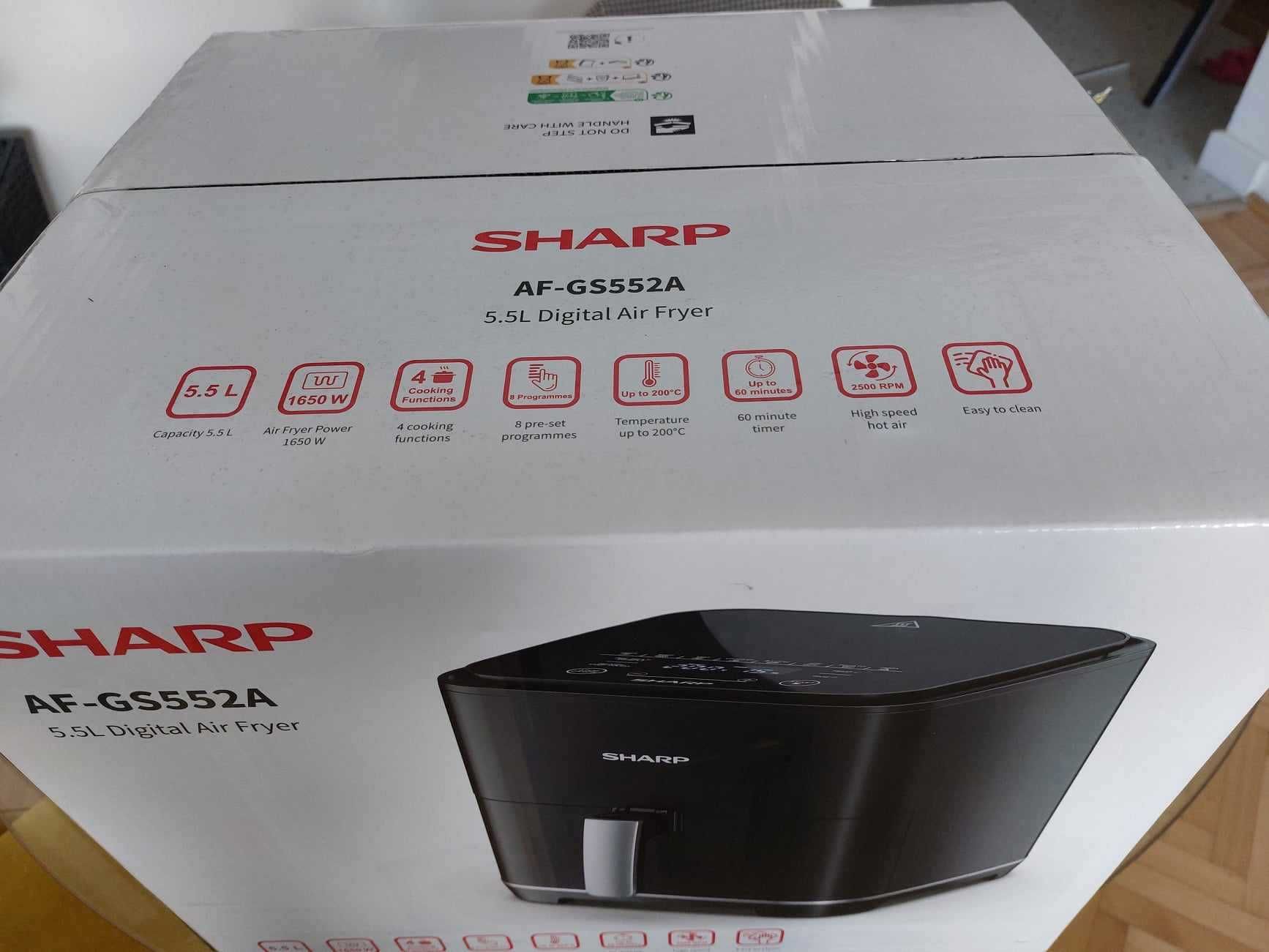 Airfryer - friteuza cu aer cald SHARP GS552A