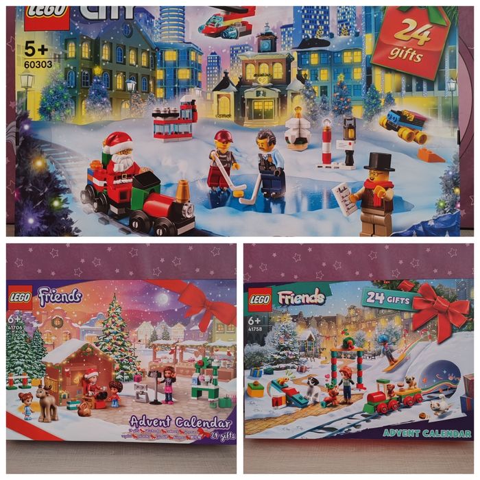 Lego Friends и City Коледен календар 3 - модела