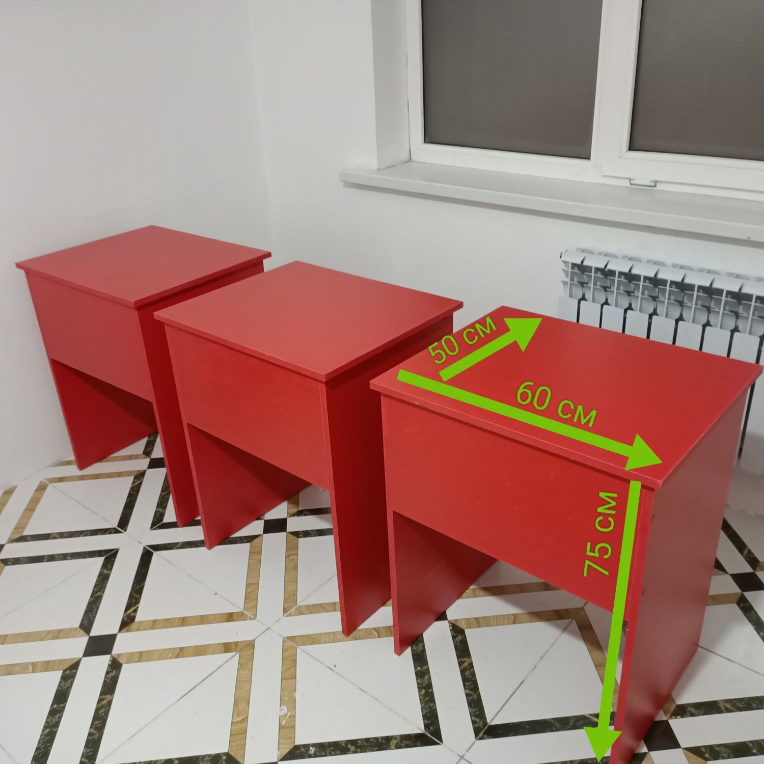 Парта индивидуальная, двухместные и.т.д