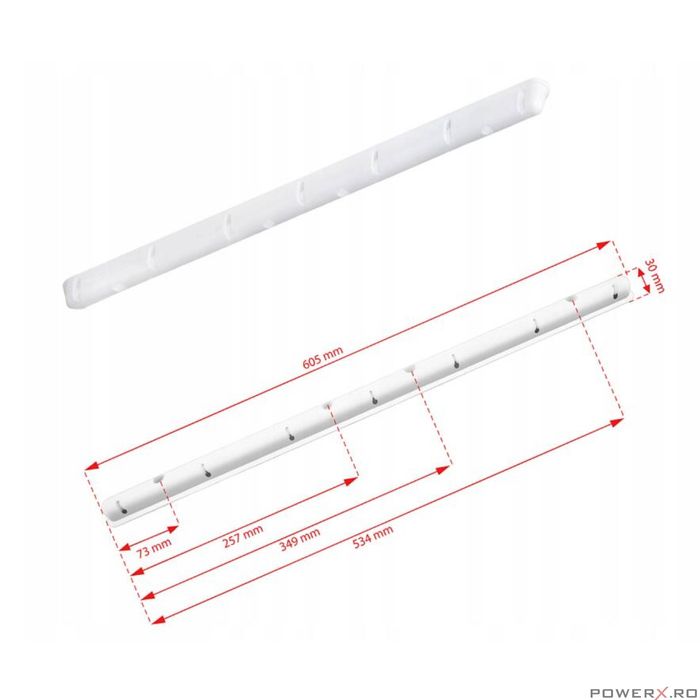 Uscator rufe de tavan 7x200 cm Sepio