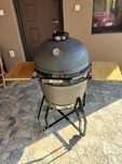 Gratar Cu Carbuni Grill Guru Kamado Original Xl Ceramica Ø 56 Cm Gri