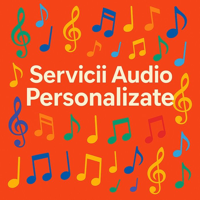 Melodii, dedicații, prezentări audio personalizate
