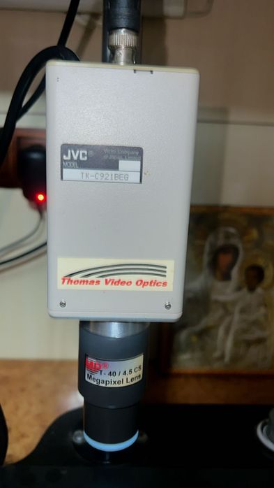 Trichineloscop Profesional – JVC + Sistem Optic Complet