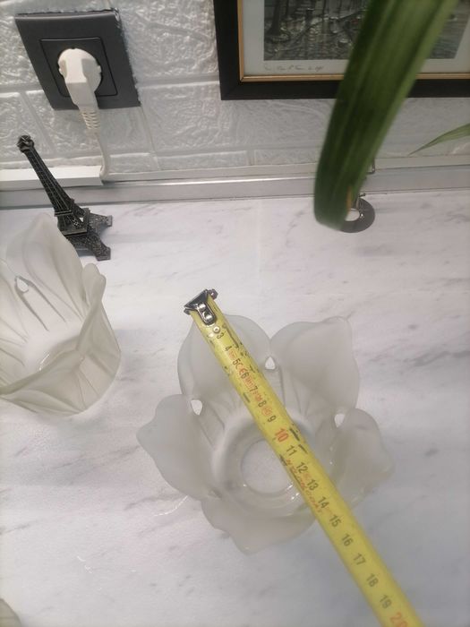 4 бр Аплици, стъклени