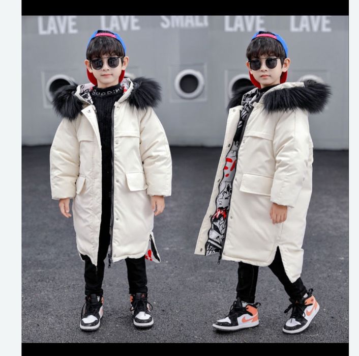 Куртка пуховик детский