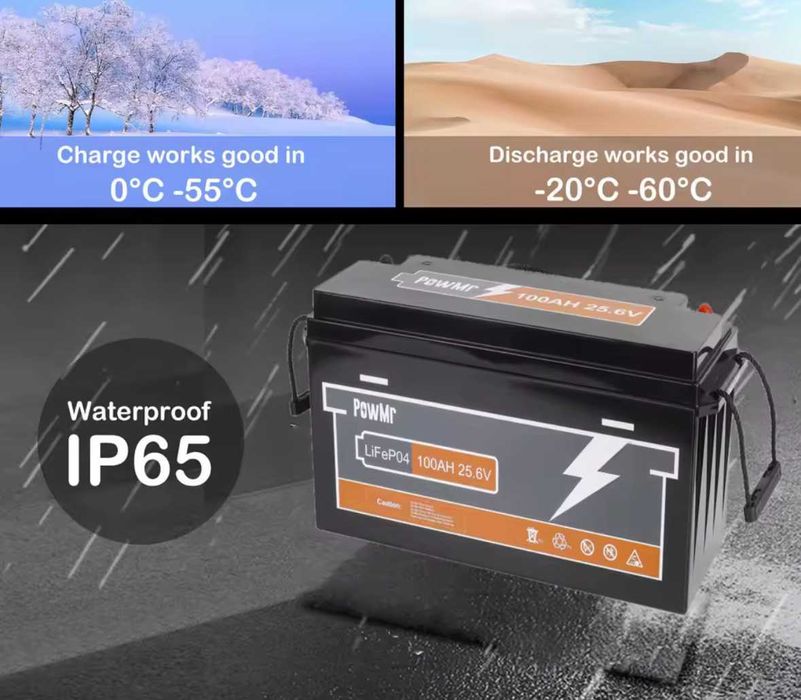 Батерия Pow Mr LifePo4 25,6 v 100A