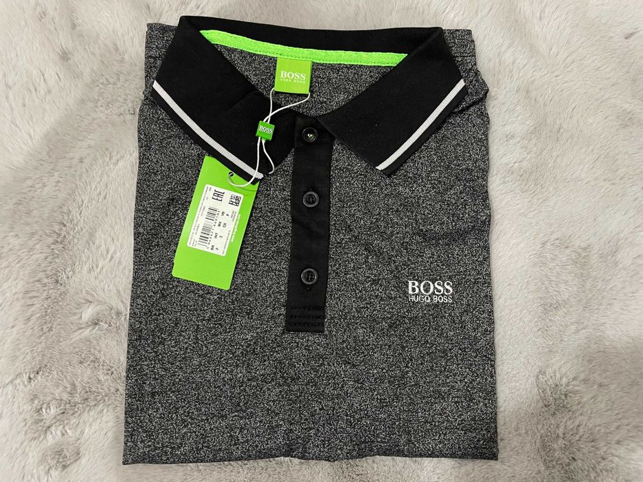Мъжка тениска с яка. HUGO BOSS - S, 2XL