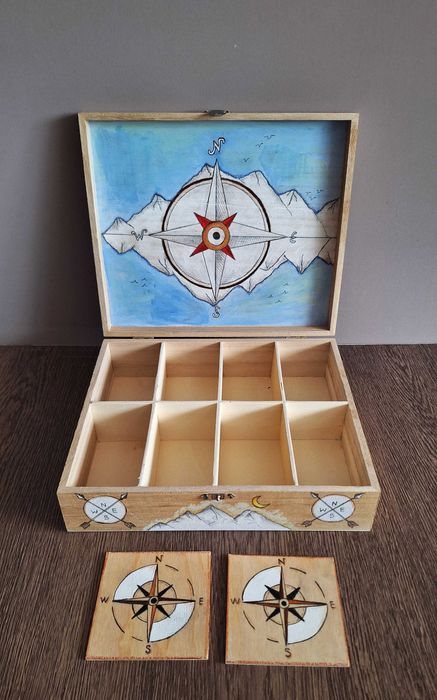 Кутия за чай , кутия за бижута  " Go wild"