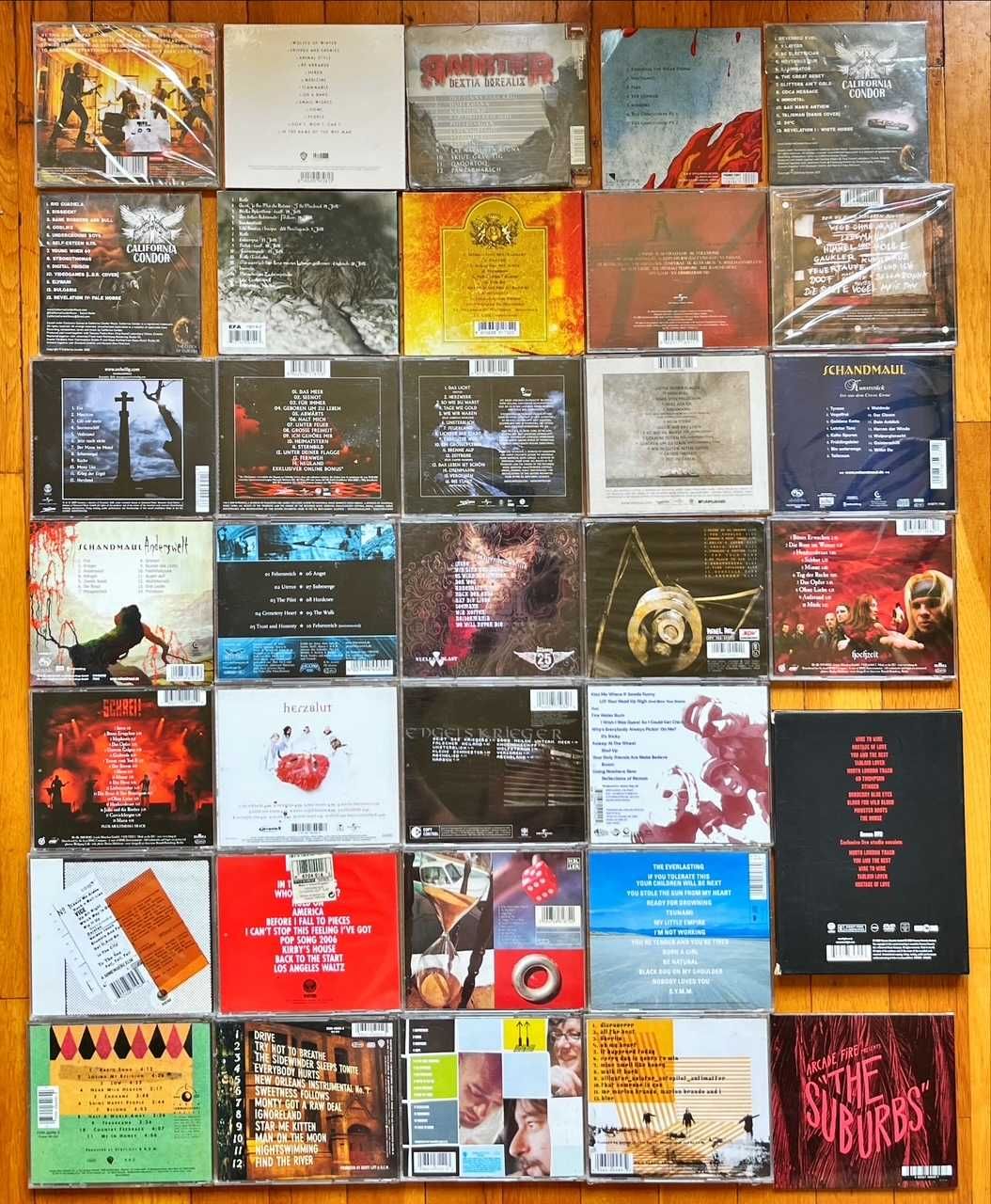 Lot 3 CD orig. rock: Chicago, Reamon, In Extremo, Unheilig, REM, Texas