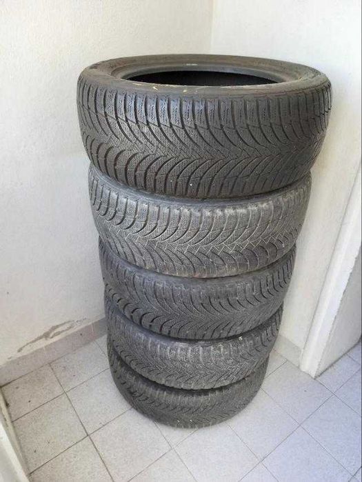 5 броя зимни гуми NEXEN с джанти за BMW 320-  E 46.