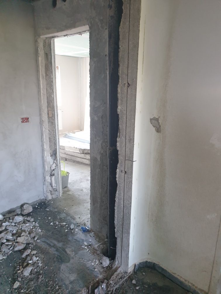 Taiere taieri beton caramida demolari decopertari gresie faianta