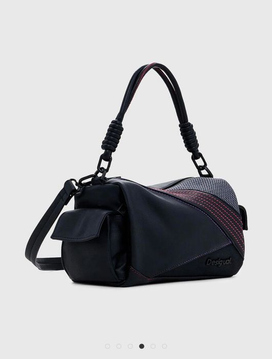 DESIGUAL чанта с контрастни шефове *Чисто Нова с етикет*