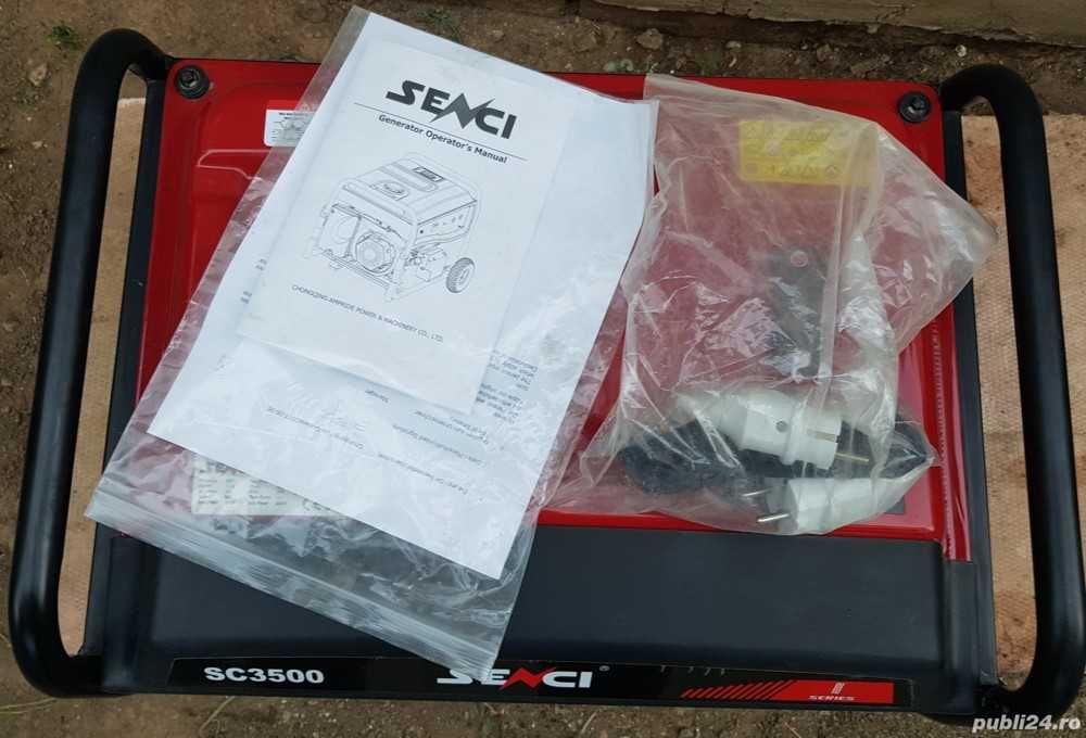 Generator curent electric SENCI SC 3500 230V maxim 3kwa