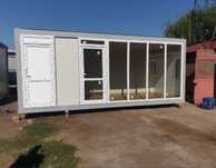 Vand container modular vitrina container chiosc fastfood POZE REALE