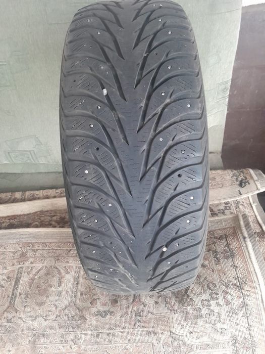 Шины зимние б/у 245/55 R19 (Toyota Highlander)