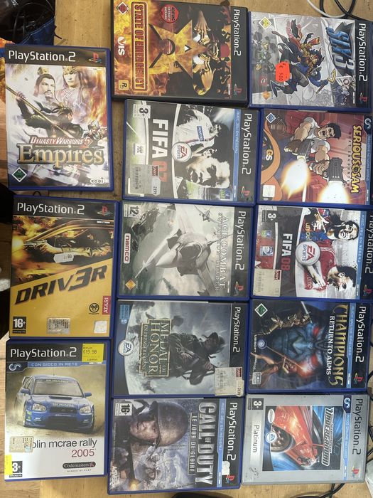 Jocurile copilariei discuri ps2  raritati