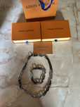Set bratara lant  louis vuitton