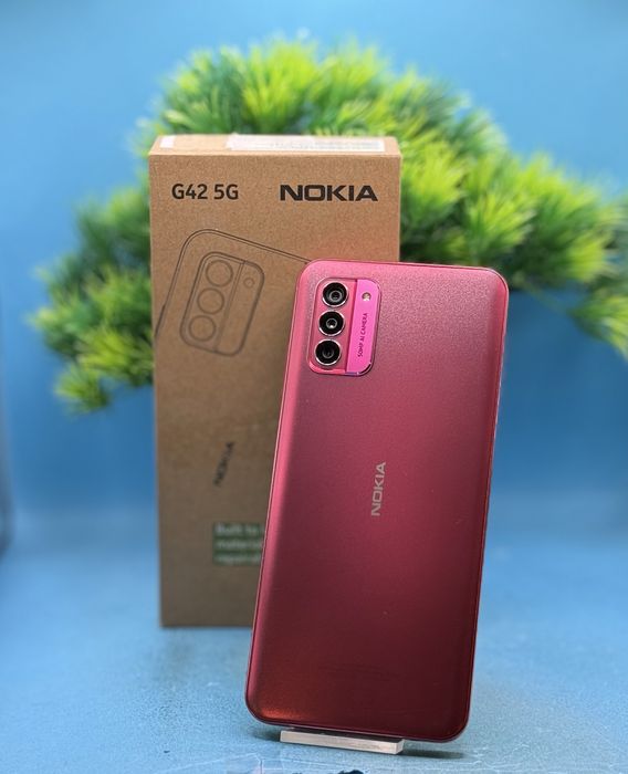 Nokia G42, Dual SIM, 128GB, 6GB RAM, 5G, Розов