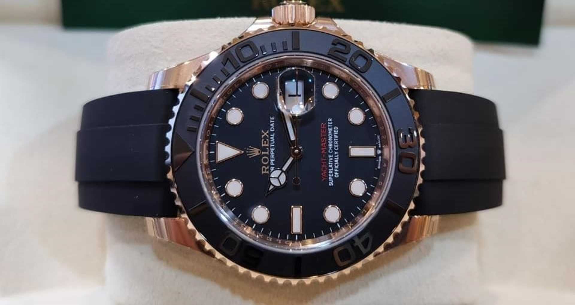 Rolex Yacht Master Pink Gold