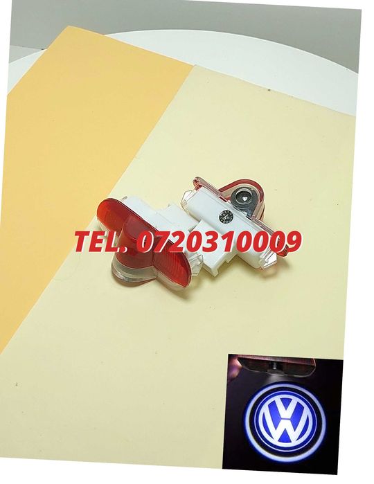 Proiectoare Holograma Led Logo Dedicate Vw Golf 4 Bora Touran Polo
