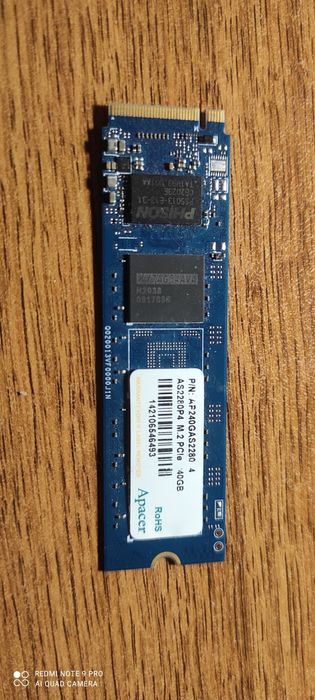 Ssd m2 240gb снят с ноута