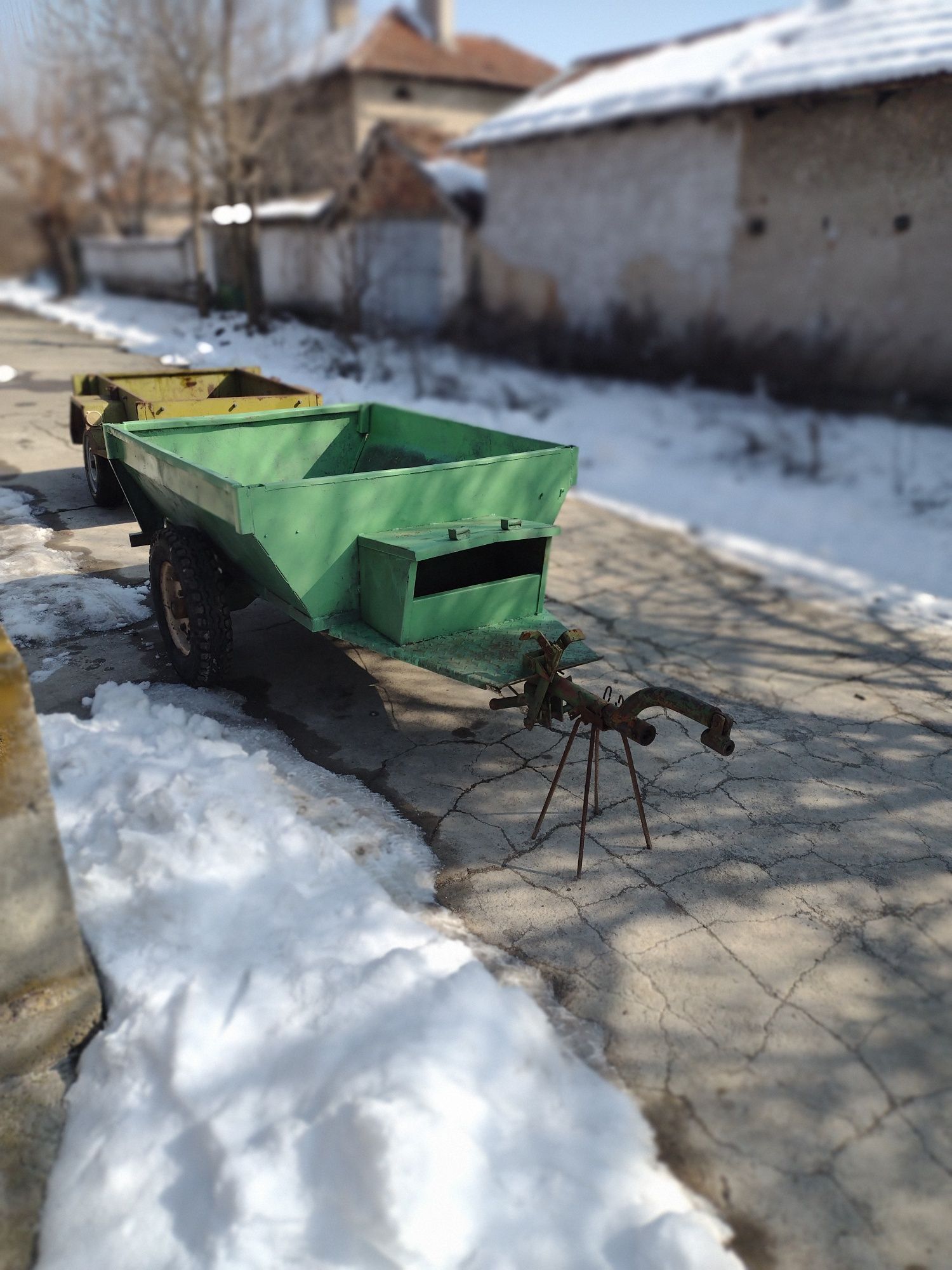 Ремарке за мотоблок, мотофреза или мотокултиватор Беларус.