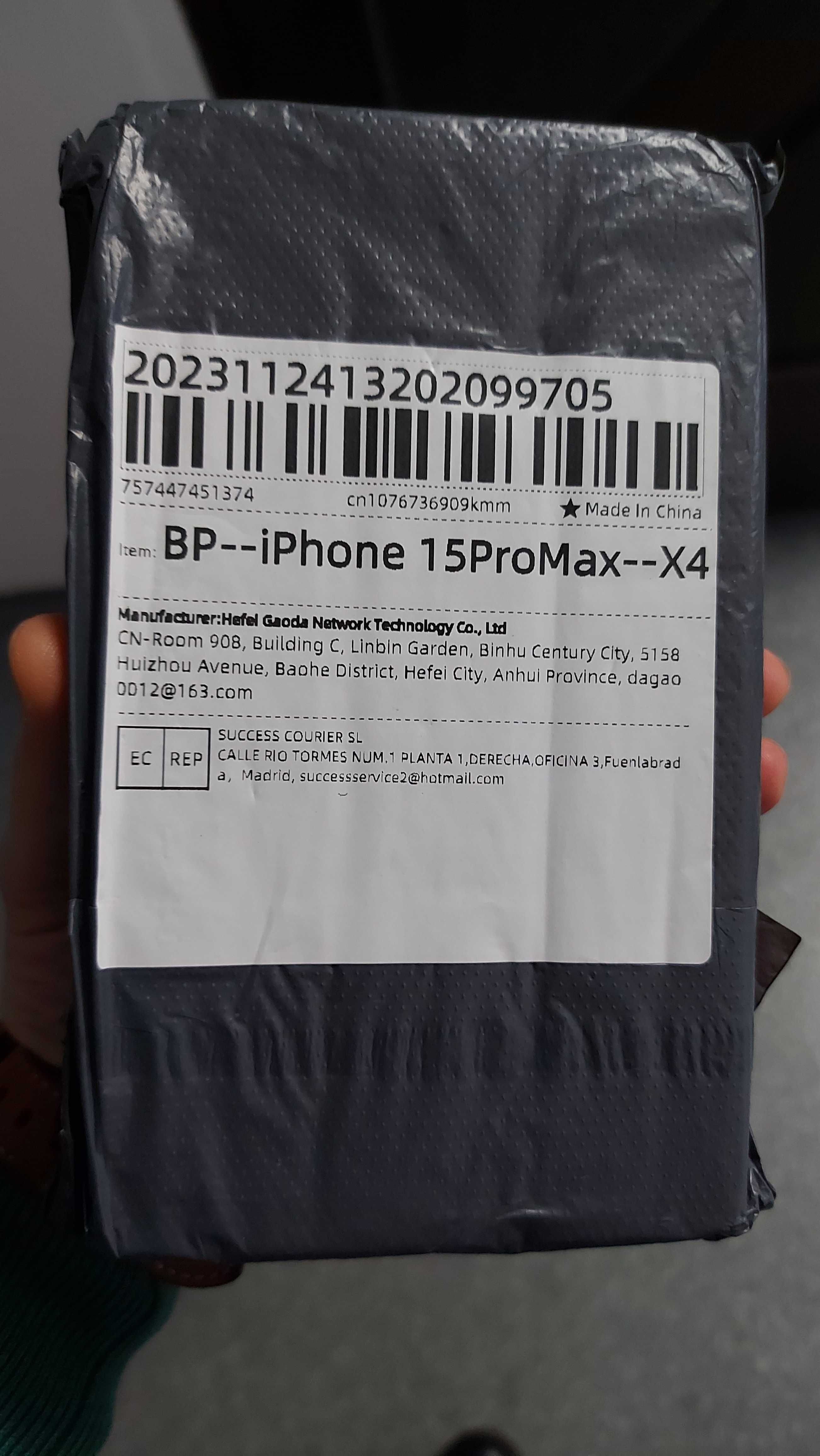 Husa folie Iphone 15 pro max