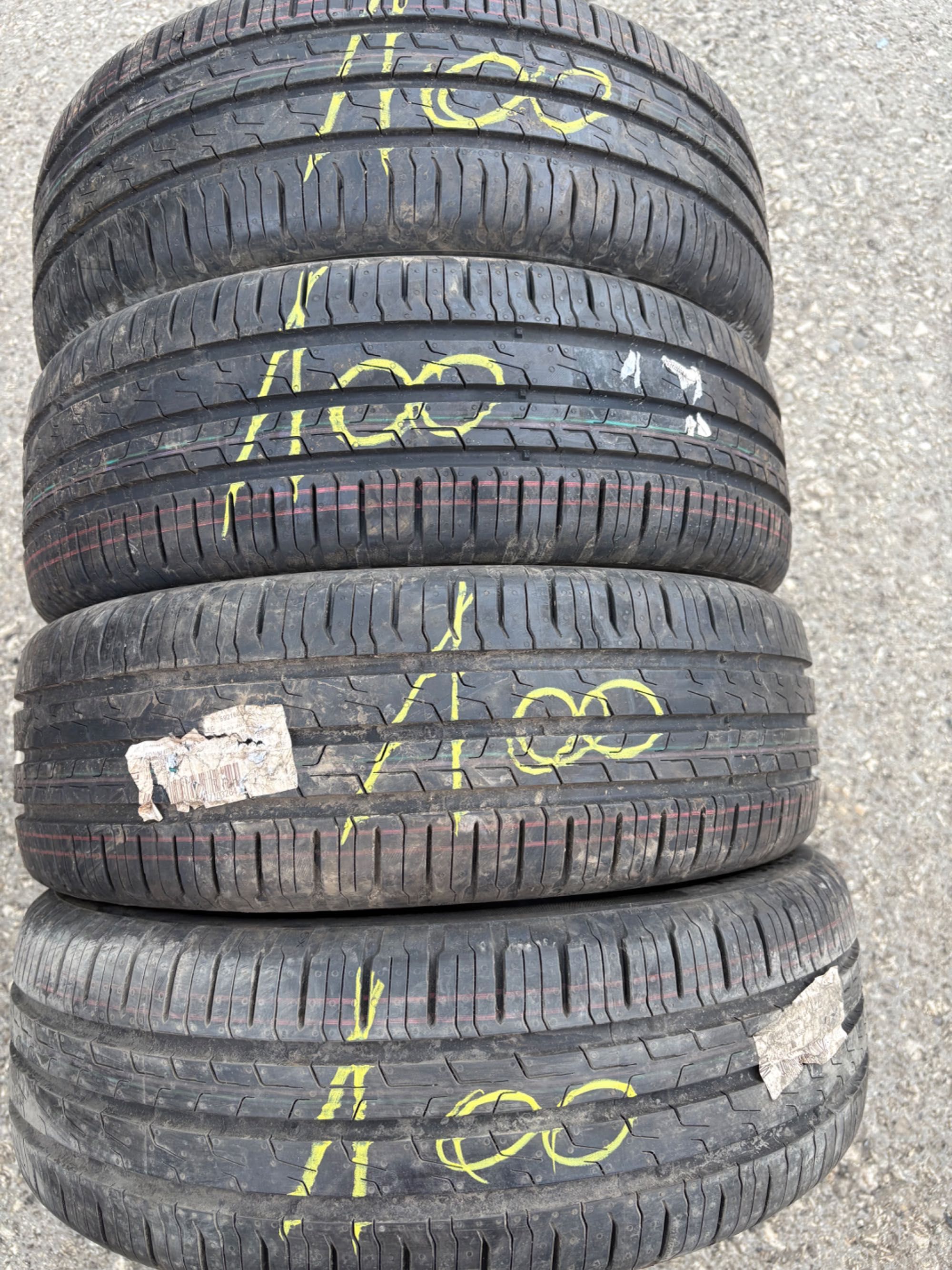 185/55 r16 de vara 4 buc noi Continental