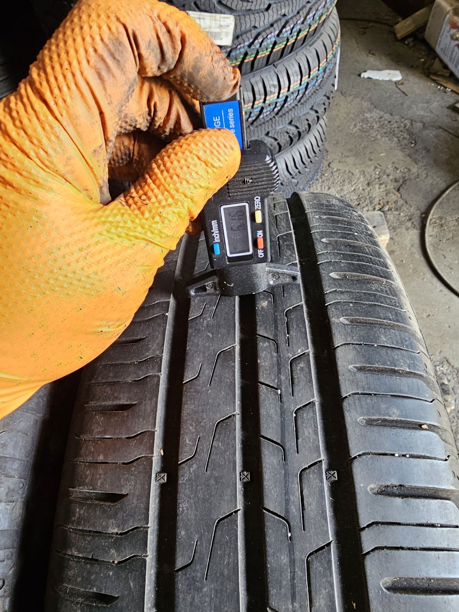 4 jante 5x100 cu anvelope vara 185 55 15 Continental