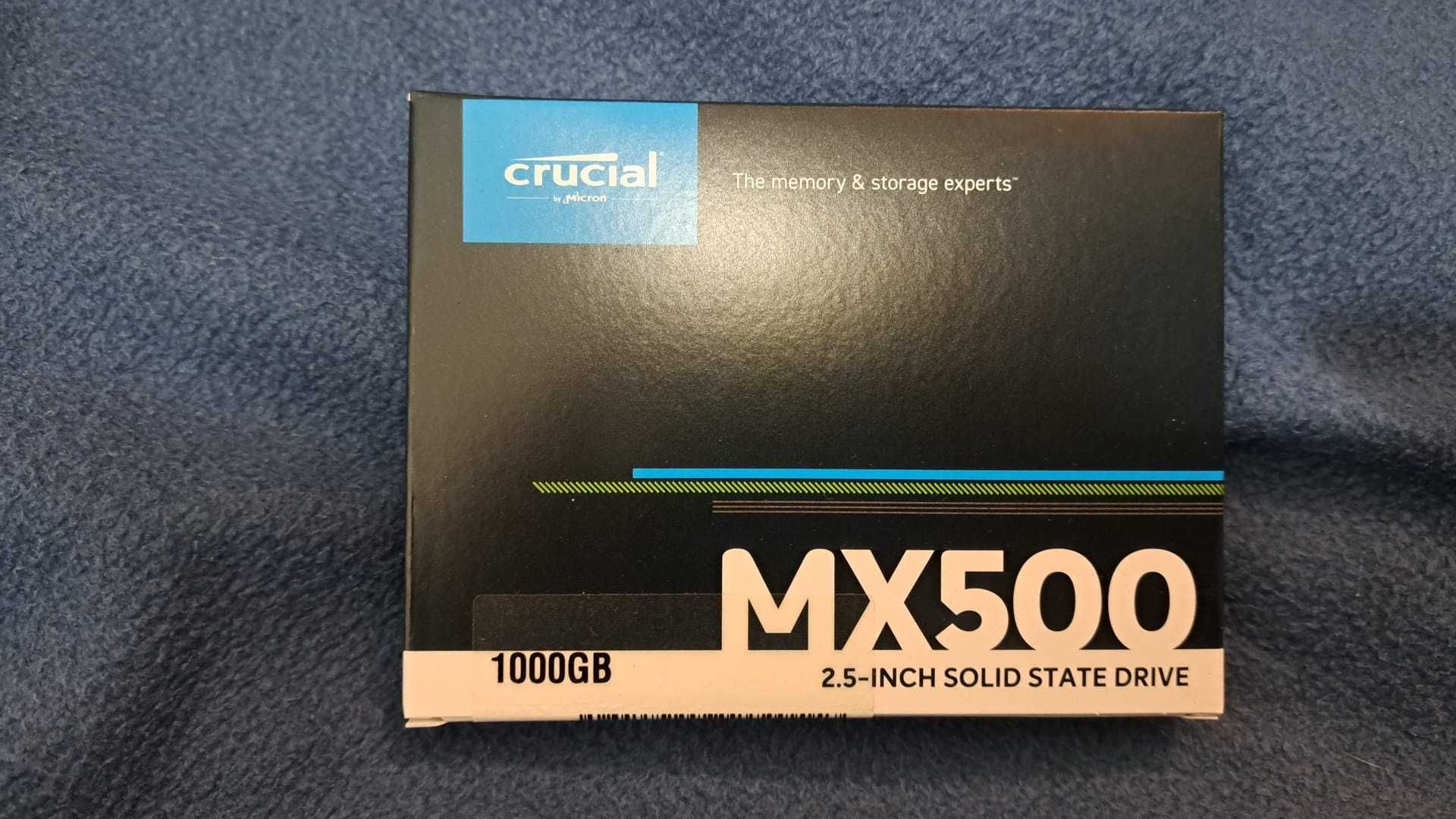 ssd 1tb crucial mx500 sata3 2.5" sigilat la cutie ,NOU