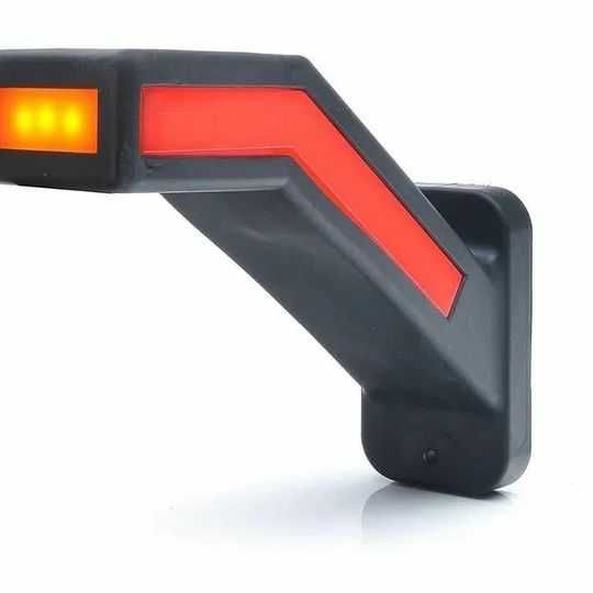 ЛЕД LED неон габарити , рогчета Червен/Бял/Жълт 12-24V , Полша