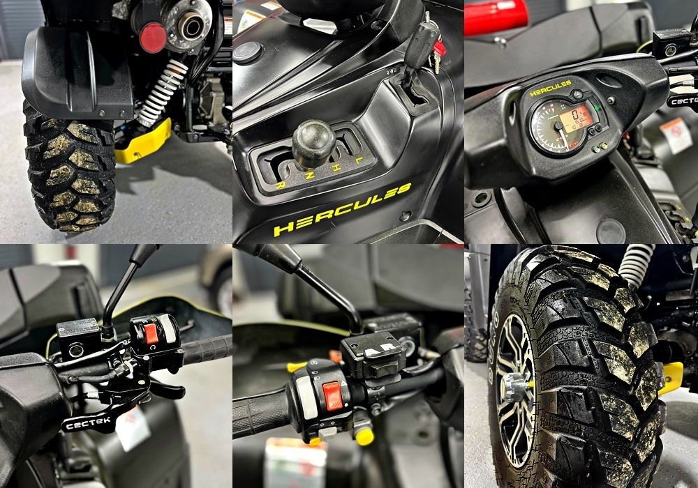 ATV Herkules Gladiator 4X4 - 2019 - 600Cmc 45Cp  - Model Lung -
