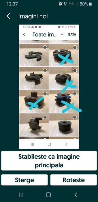 Freze si cutite,ptr freza orizontala