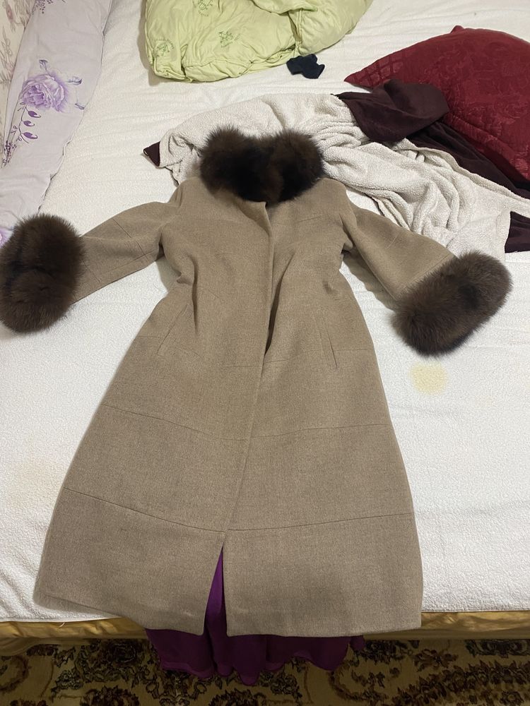 Пальто турецкий мех натуральный