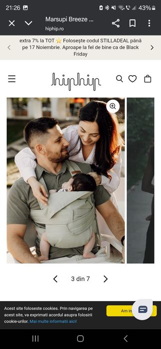 Marsupiu hiphip olive marimea L