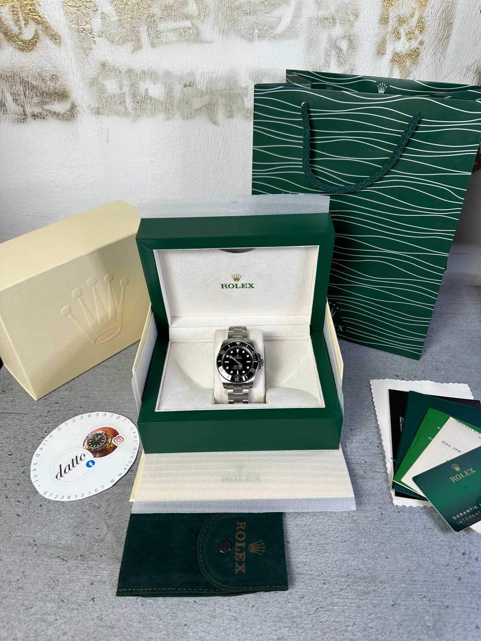 Rolex Submainer 41 MM Black Dial No Date 	124060