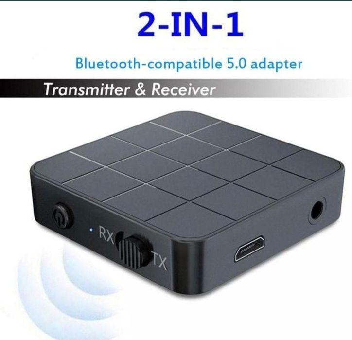 Receiver Bluetooth cu baterie integrata 2in1 Transmiter și Receiver